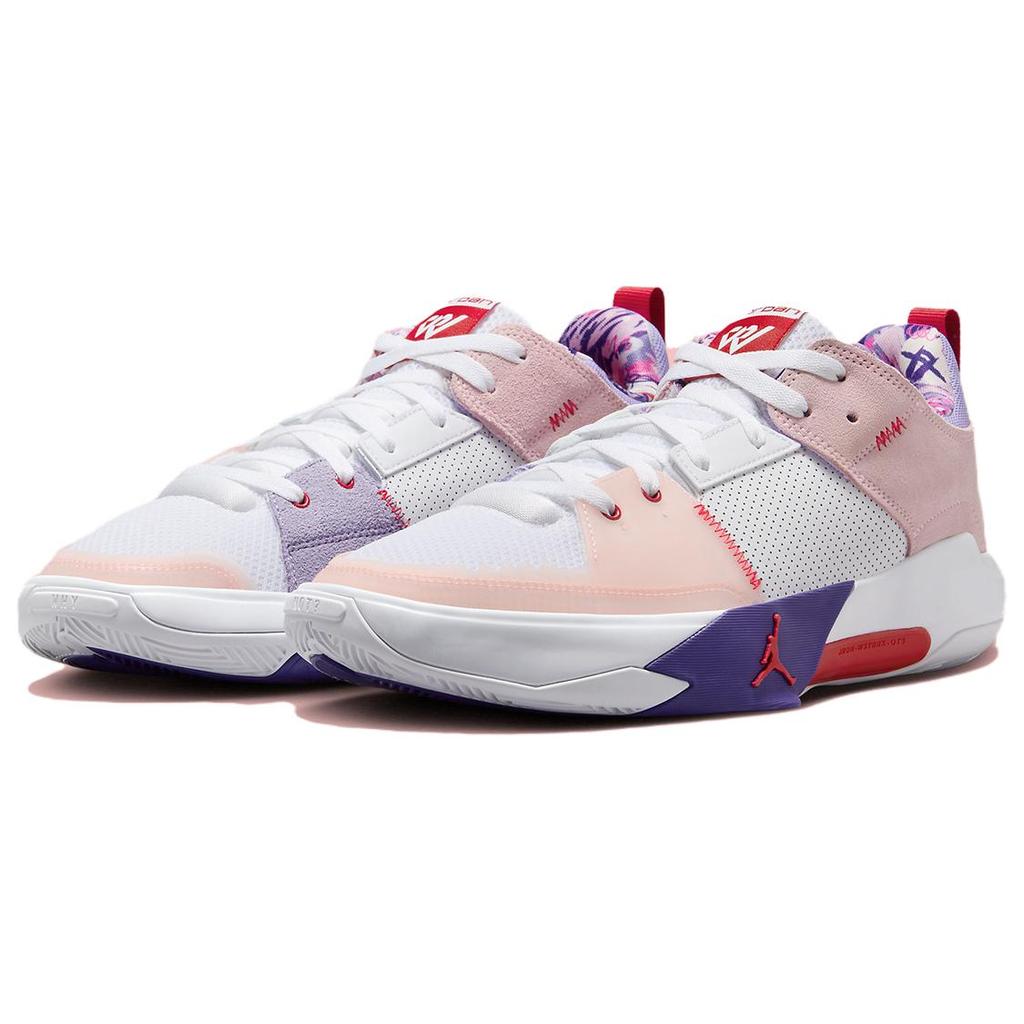 New JORDAN One Take 5 White Arctic Punch Purple Pulse University Red Translucent Outsole FQ3098-100