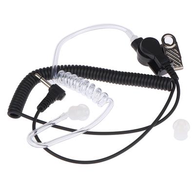 1 Pin 3.5Mm Covert Acoustic Tube Earpiece Earphone Dense Sound Air Tube Headset