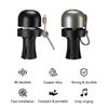 Bicycle Handlebar End Bell 80dB Crisp Loud Sound Lightweight Universal 22.2MM MTB Road Mountain Bicycle Grip Handle End Alarm Bell Bike Accessories