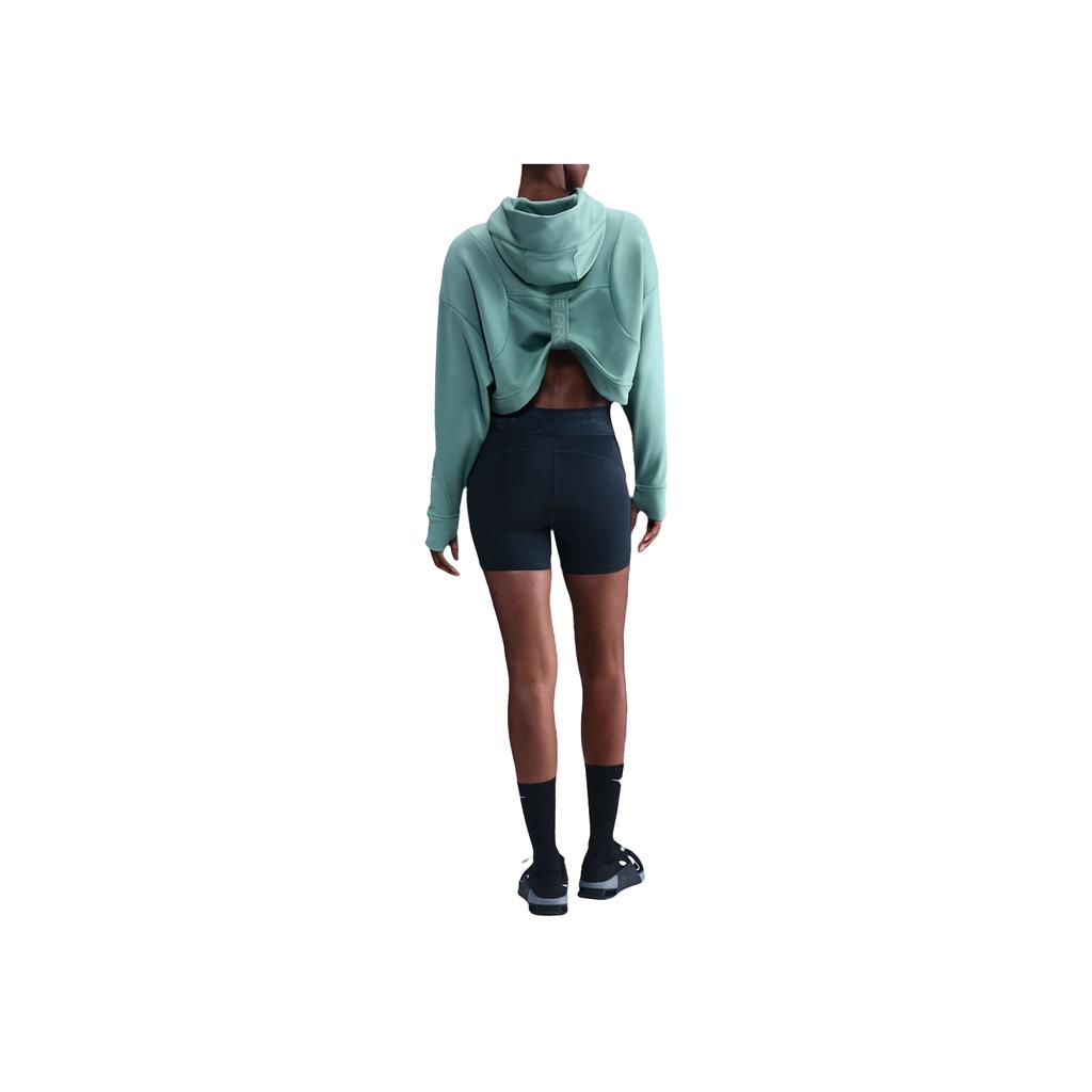Nike Therma-Fit Pro Comfortable Hooded Pullover Fleece Long Sleeve Sweatshirt Women Sweatshirt HV3600-017