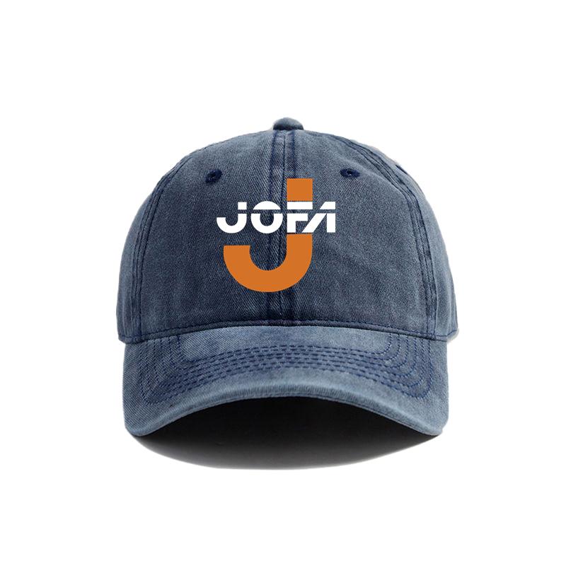 Jofa Ice Hockey Baseball Cap Distressed Hats Cap Unisex Retro Outdoor Summer Adjustable Dad Hat MZ-406