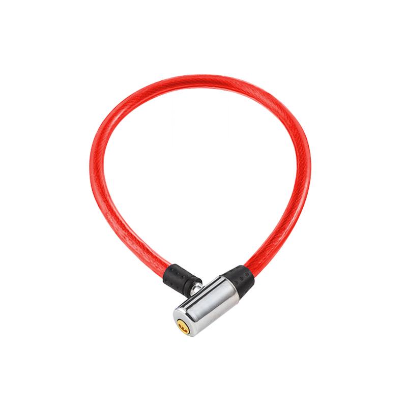 Portable Anti-theft Steel Cable Lock for Bikes and Glass Doors