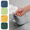 Shower Drain Cover Tub Stopper  Waterproof Silicone Floor Drain Cover with Handle