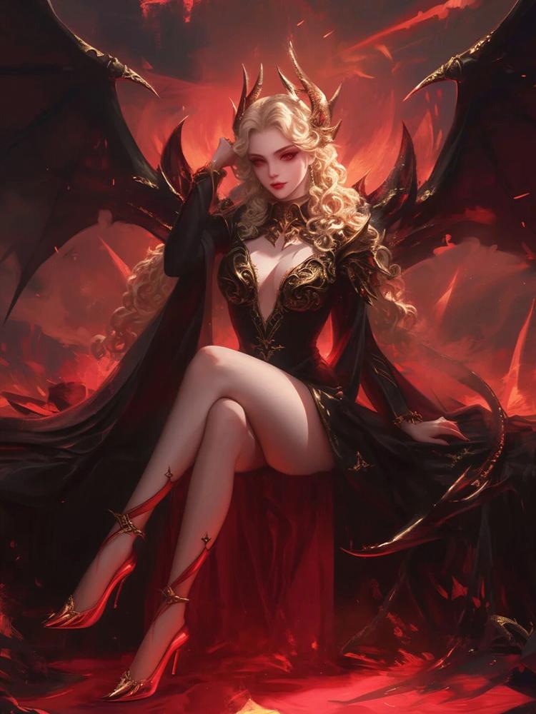 

Малефисента 5D DIY Алмазная картина Вышивка Темная королева Полный квадрат Круглый наборы для вышивки крестом Стразы Мозаика Домашний декор Full Round 20x30CM