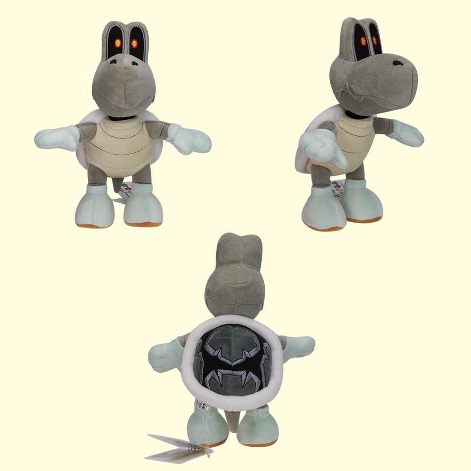 Adorable Mario Flying Slowpoke Turtle Plush Toy With Skull Design And Roller Skates
