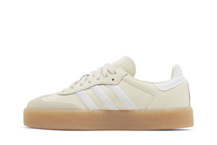 Women's Sneakers Adidas Sambae Wonder White Gum (Women's) Wonder White/Cloud White/Silver Metallic