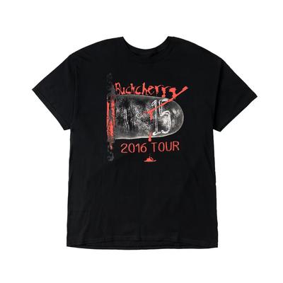 Buckcherry 2016 Tour T-Shirt Unisex Baumwoll-T-Shirt S-4XL BO1213 Unisex T-Shirt