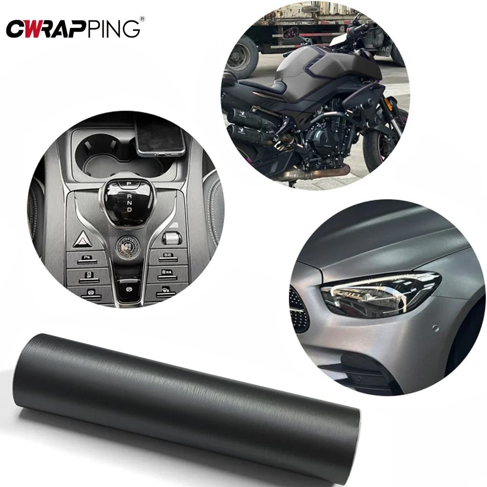 Motorcycle Sticker Aluminum Brushed Vinyl Film Car Film Creative Sticker Waterproof Film Car Decoration Auto Protective Film