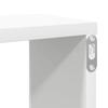 Cube Shelves Set 4 Pcs. White 100 X 15 X 30 Cm Engineered Wood