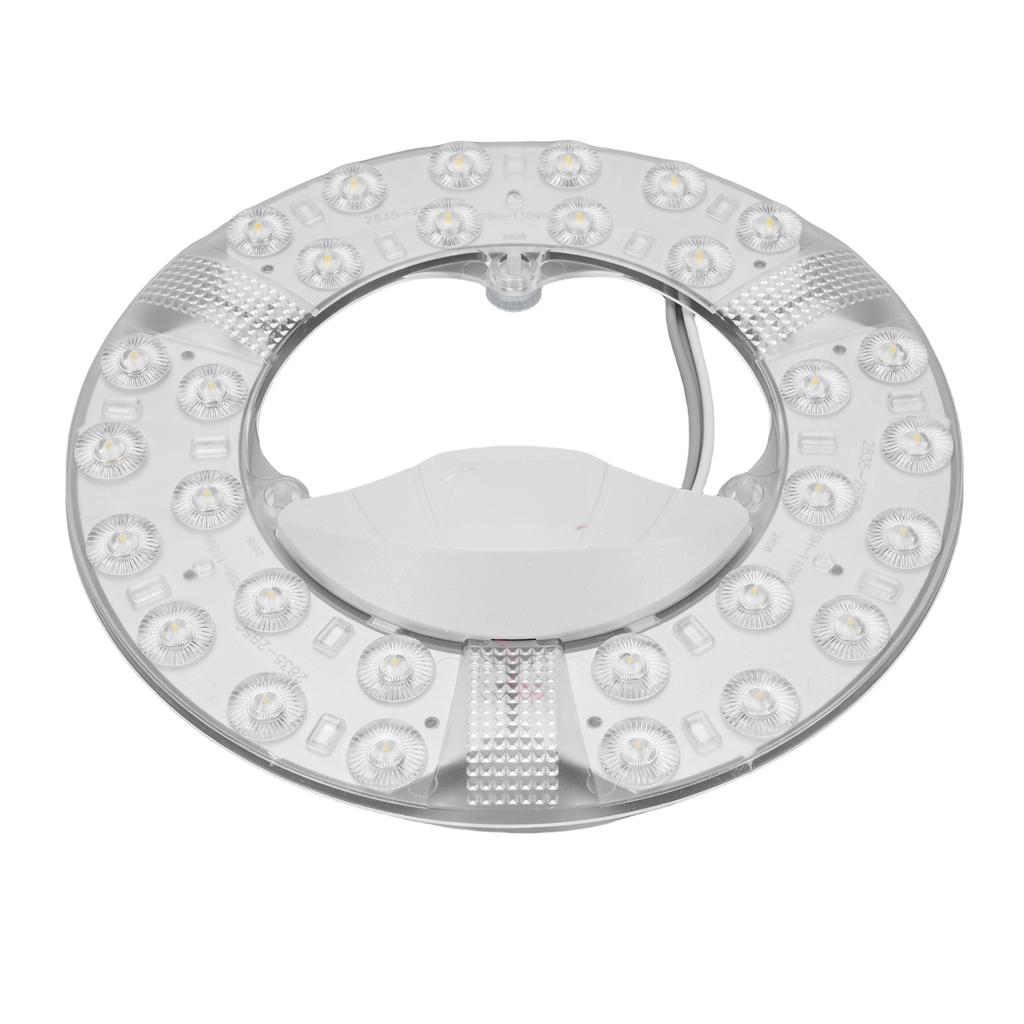 Ceiling Fan LED Light Energy Saving White Color Ceiling Light Retrofit Kit Round Light Replacement Panel PC Board 30W