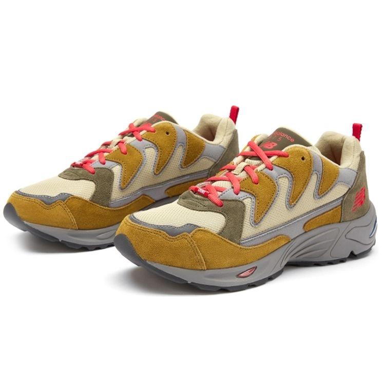 Chums X New Balance Nb 875 Trendová Silná Podrážka Textil Dvouvrstvá Hovězí Kůže Syntetická Kůže Nízké Neformální Běžecké Boty Unisex Tenisky ML875CB