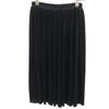 Yves Saint Laurent 90s Old Midi Length Pleated Processing Flare Skirt M Women Used