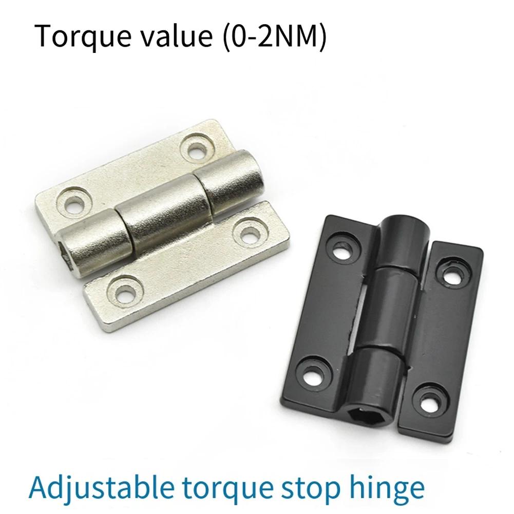Flat Hinge Adjustable Torque Hinge Versatile Application Hinge Zinc Alloy Hinge Thickened Hinge 360° Rotation Hinge серебряный
