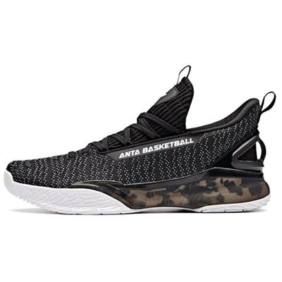 KT4 KT Cushioning Slip Resistant Cushioning Slip Resistant Low Top Basketball Shoes Men's Black White 11921601-3
