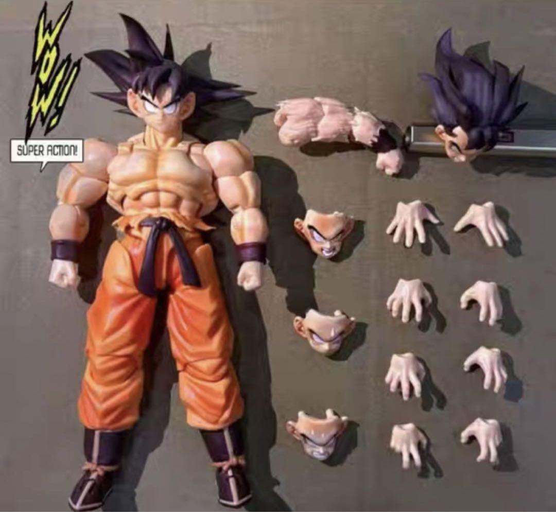 

[USED] Overseas exclusive S.H.Figuarts size Son Goku vs. Vegeta a