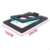 2 Pack Inclined Desktop Speaker Stands Studio Monitor 15° Tilt Table for