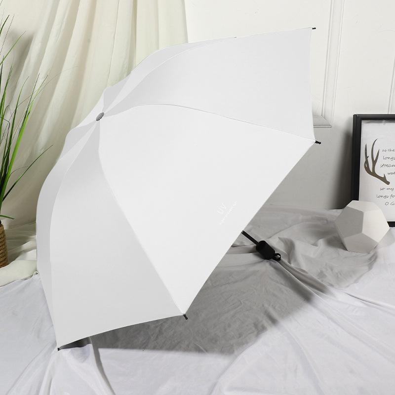 

Большой УФ Автоматический 3-слойный зонт: Двойного назначения от солнца и дождя с логотипом на заказ Customized Version