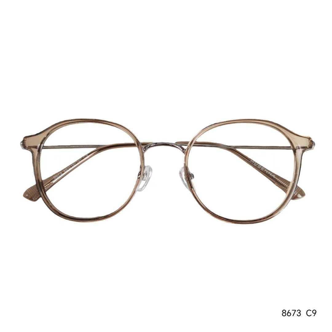 

Retro Round Fashionable Eyeglass Frames - Style 8673