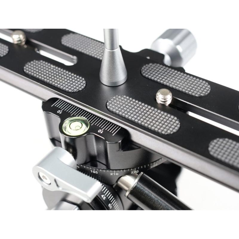 Heavy Duty Photography Lightweight Aluminum Long Arm Quick Release Plate Suitable For Tripod Ballhead 38mm Clamp Adapter