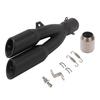 Dual Outlet Exhaust Tailpipe for CBR300, Yamaha R3/R25, Kawasaki Ninja 250 Motorcycle