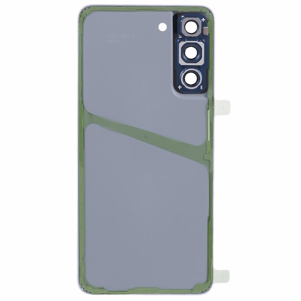 For Samsung Galaxy S21 FE 5G OEM Battery Housing with Adhesive Sticker+Camera Lens Cover