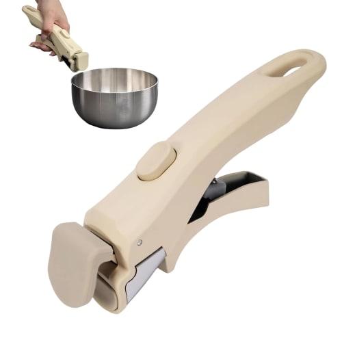 EsiFare Frying Pan Handle, Easy To Attach and Remove, Won't Scratch Your Pot, One-Handed Installation, Long-Lasting, Removable, Heat-Resistant, Replac