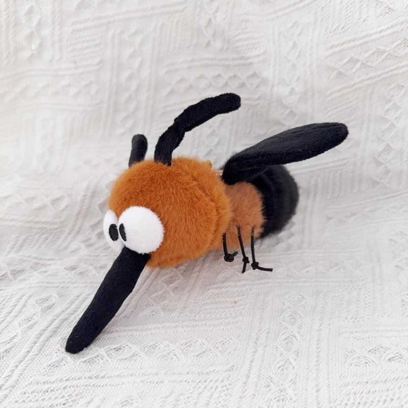 Cute Mosquito Plush With Pp Cotton Filling For Kid Playroom And Gift