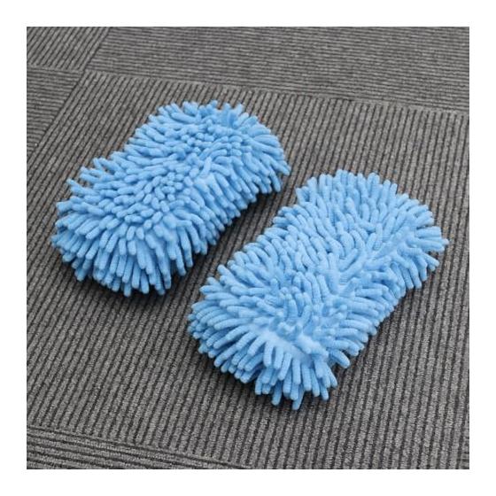 Outanaya Microfiber Car Wash Gloves, Comfortable To Wear, Super Absorbent, Perfect for Cleaning Cars and Kitchens, Convenient Item That Can Also Be