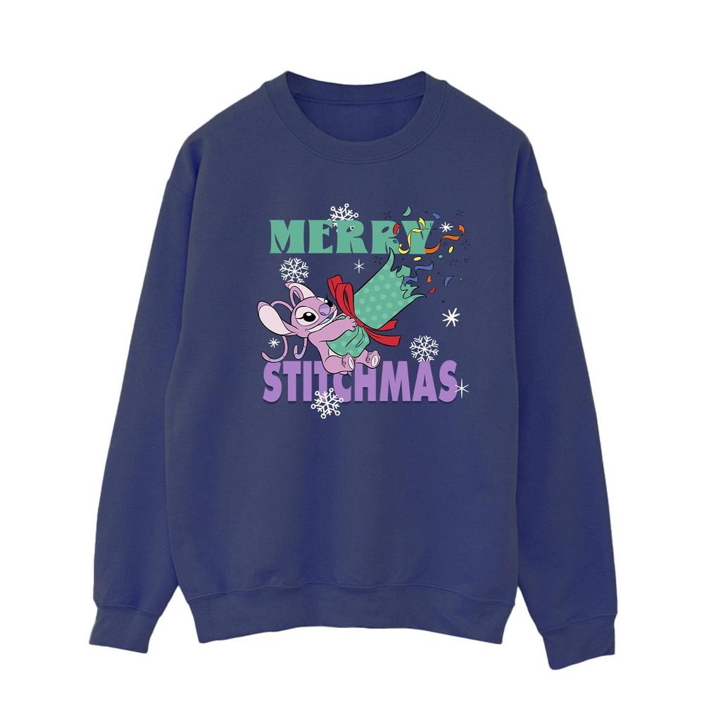 Lilo & Stitch Womens/Ladies Merry Stitchmas Sweatshirt