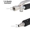 1pc High Pressure Washer Extension Pole With 1/4 Quick Connection Handle For Car Washing Garden Yard Rinsing Cleaning