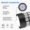 GLOFE Uppgraderad Version 7440 7443 LED Strobe Bromsljuslampa Bakljus Ren Röd