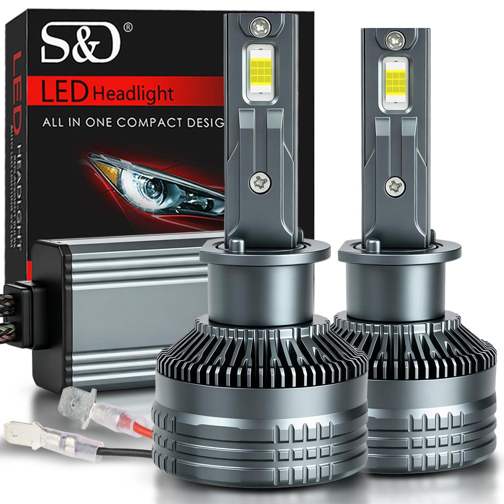 2Pcs H7 H4 Led Headlight Bulbs 6000K H1 H3 H8 H11 Led 9005 HB3 9006 HB4 Auto Lamp 9012 Hir2 High Power 140W 60000LM Canbus CSP Chips Headlamp