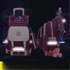 Girls' New Base Climbing Stairs Girls Princess Children's Trolley Schoolbag Primary School Students Burden Reduction Waterproof Backpack