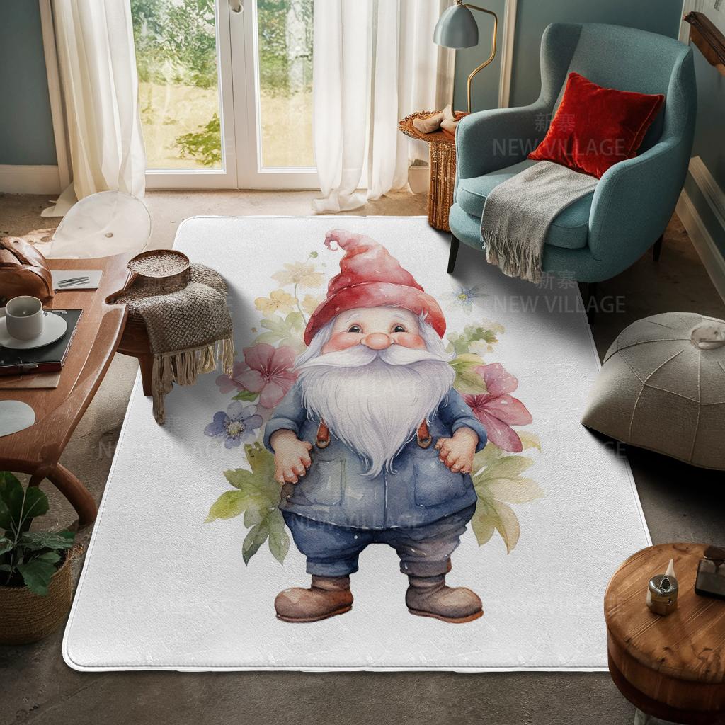 House Entrance Carpet Home Door Mat Living Room Bath Foot Bathroom Non-slip Water Absorption Rugs Bath Merry Christmas Winter