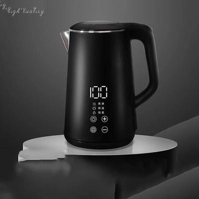 Electric Kettle 1PC 1.6L 304 Stainless Steel Liner Low Noise Household Hotel Office Automatic Power-off Kettle Anti-scald
