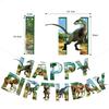 dinosaur party Banner Garland Hanging swirls decor boys dinosaur Birthday decor Banner dino Birthday Party Decoration dino party