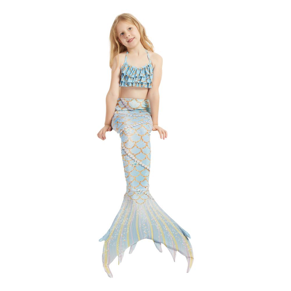 

Костюм русалки для девочек с хвостом Size 130