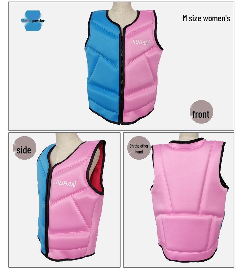 Adult Marine Buoyancy Vest for Swimming, Diving, and Fishing