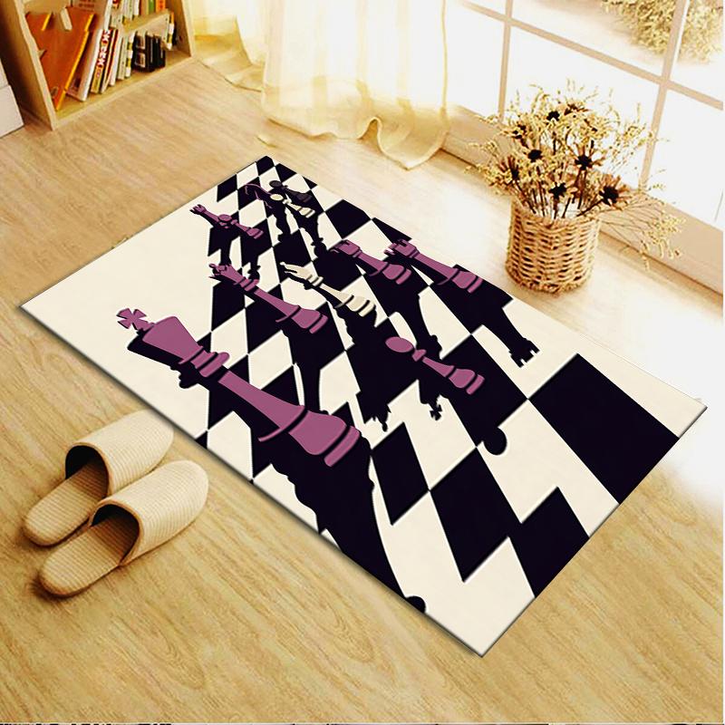 2025 New Chess piece Carpet Rug for Living Room Bedroom Home Sofa Decoration,Kids play Non-slip Floor Mat