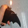 Modern Bat Patterned Case Wear Resistant PU Construction Protective Sleeve With Keychain Loop