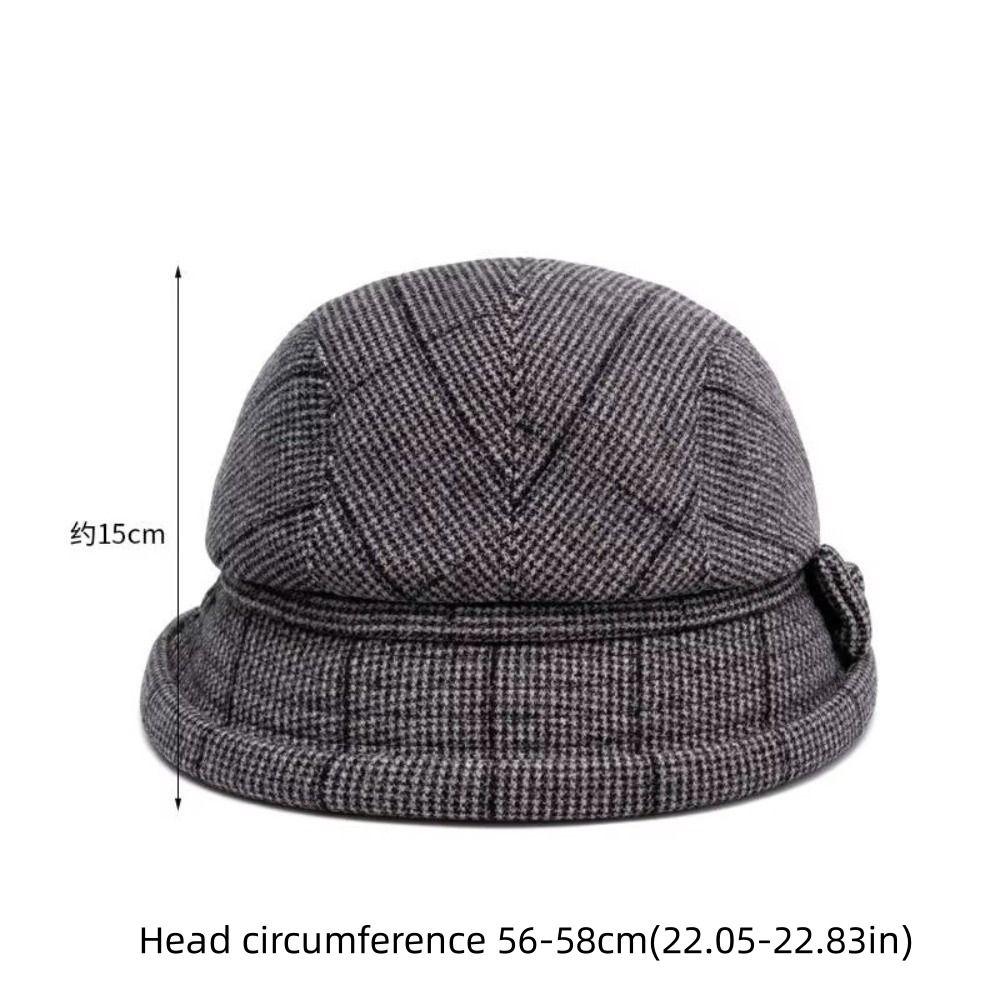 Elegant Women's Beret Hat Warm Baseball Caps Fashion Short Brim Beanie  Women Mother'gift