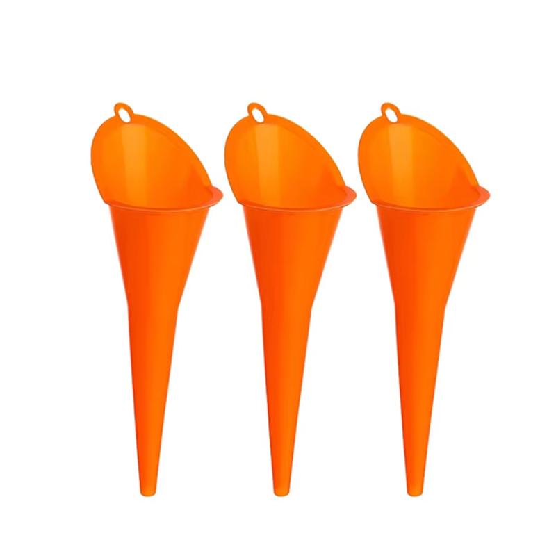 1/5/10pcs Car Long Stem Funnel Oil Fuel Filling Tools Anti-splash Plastic Oil Funnel Motorcycle Refueling Tools