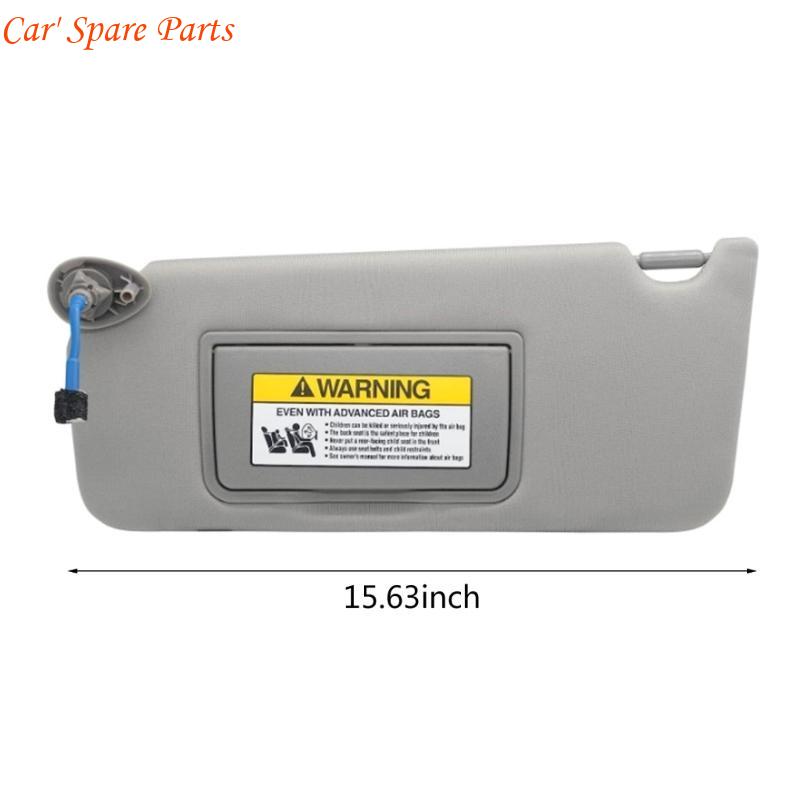 Y4UA 83280TA5A51ZA Illuminated Sunshade Vehicle Sun Visors with LED Lights & Mirror