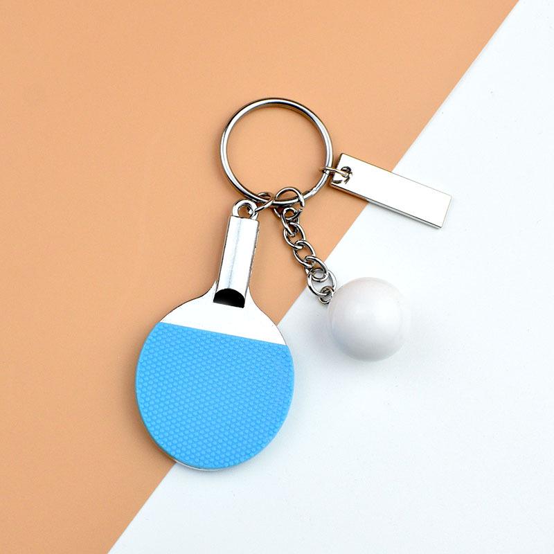 Creative Tennis Sports Keychain - Souvenir Pendant & School Prize