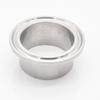 Stainless Steel Sanitary Quick Connect Fitting and Clamp with Welded Plate Blind Flange