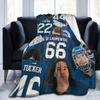 Off Campus Hockey Romance Blankets Velvet All Season Portable Soft Throw Blanket for Sofa Outdoor Bedspreads
