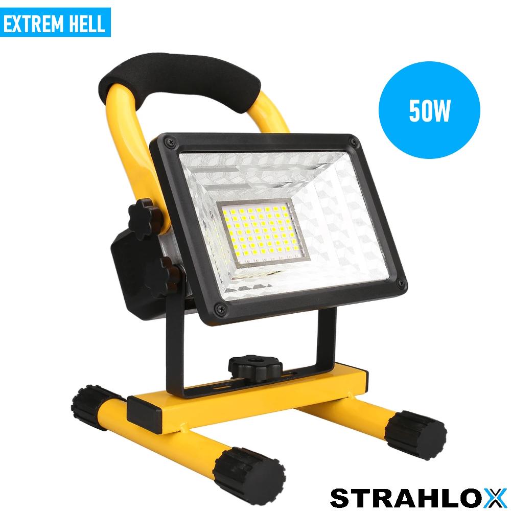 STRAHLOX LED Work Light Floodlight Work Lamp Construction Spotlight