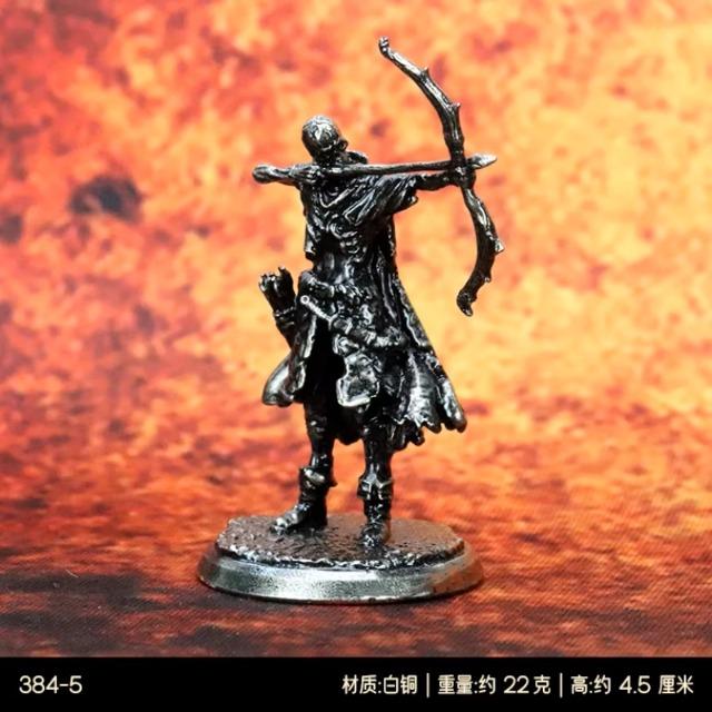 Fantasy RPG Metal Miniatures Holy Light Heroes Vs Shadow Undead Paintable Tabletop Game Figures War Chess Model Tabletop Game