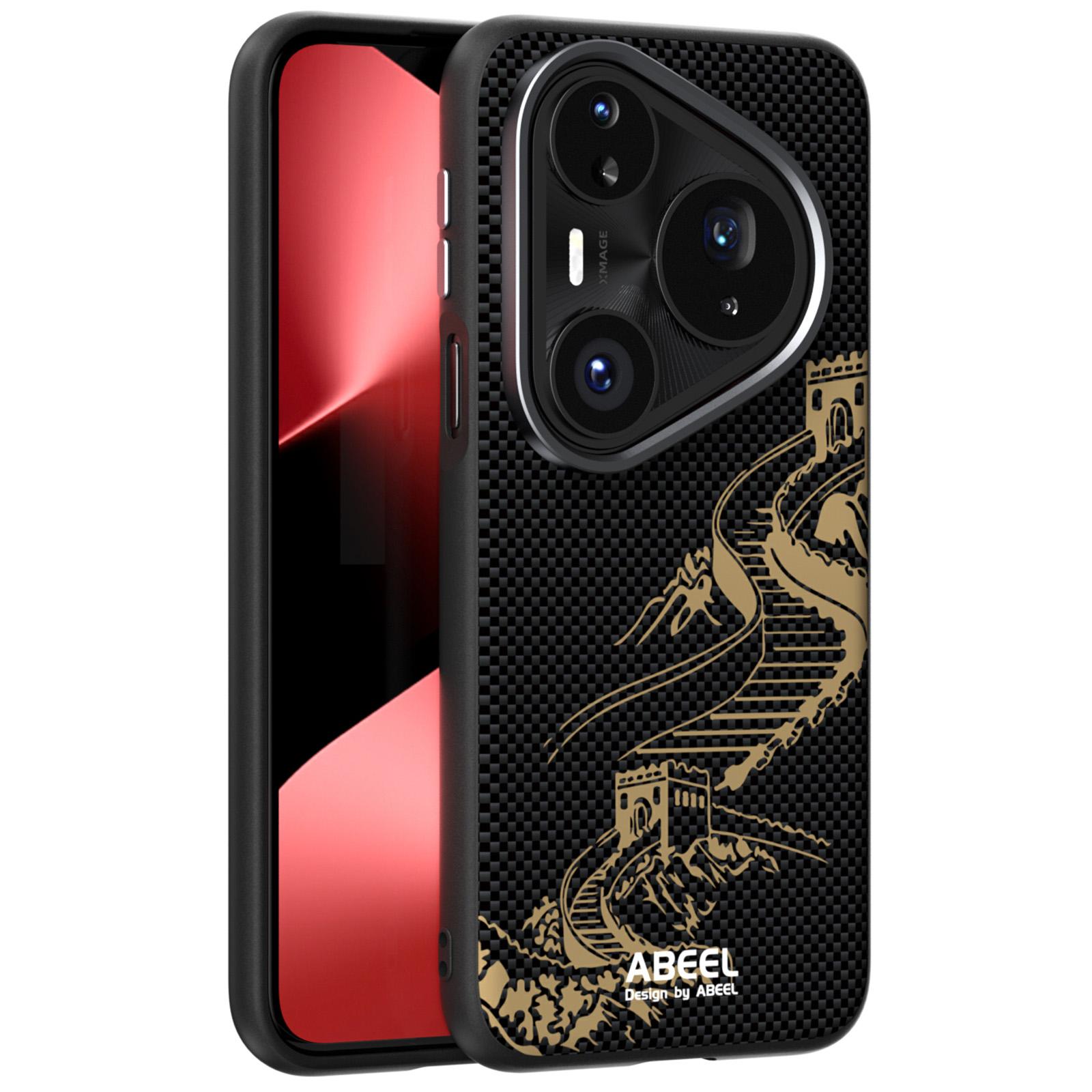 

ABEEL Чехол для Huawei Pura 80 Pro+/80 Pro Совместимый с MagSafe Ультратонкий ПК ТПУ Задняя крышка для телефона The Great Wall