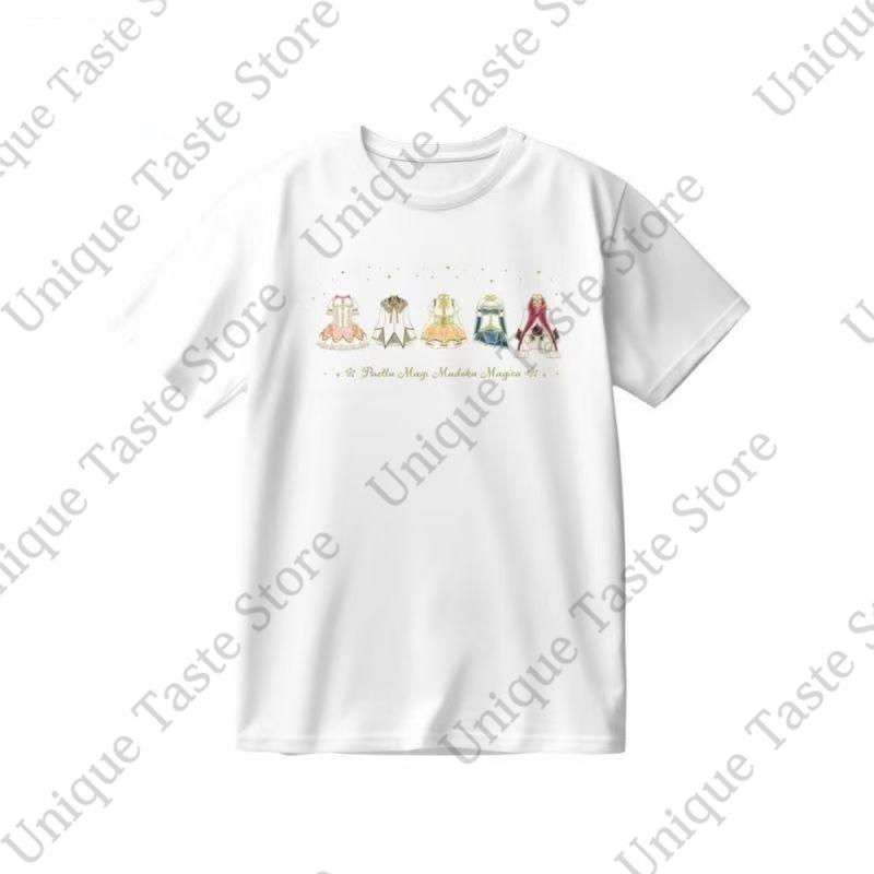 Puella Magi Madoka Magica T Shirt The World Will Not Exonerate Her Cartoon Tshirt Harajuku Summer Cotton Short Sleeve Tee Tops S